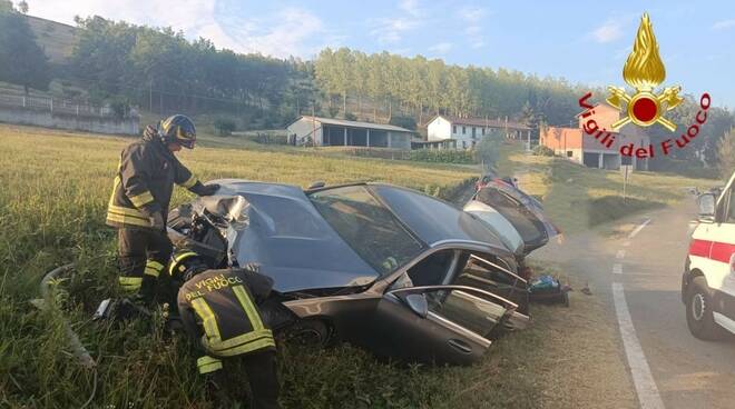 incidente azzano d'asti