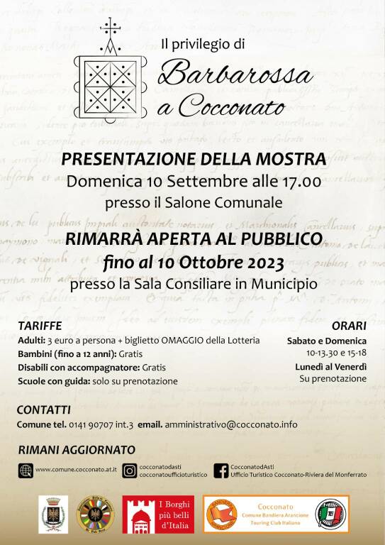 cocconato settembre 2023