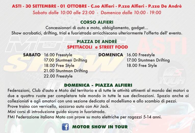 motor show in tour asti 2023