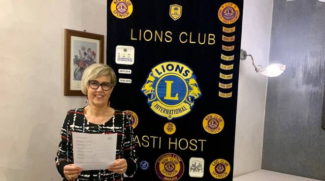 simona bottero Lions Club Asti Host