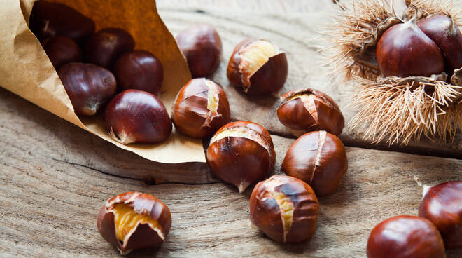 castagne caldarroste Fonte immagine https://it.depositphotos.com/