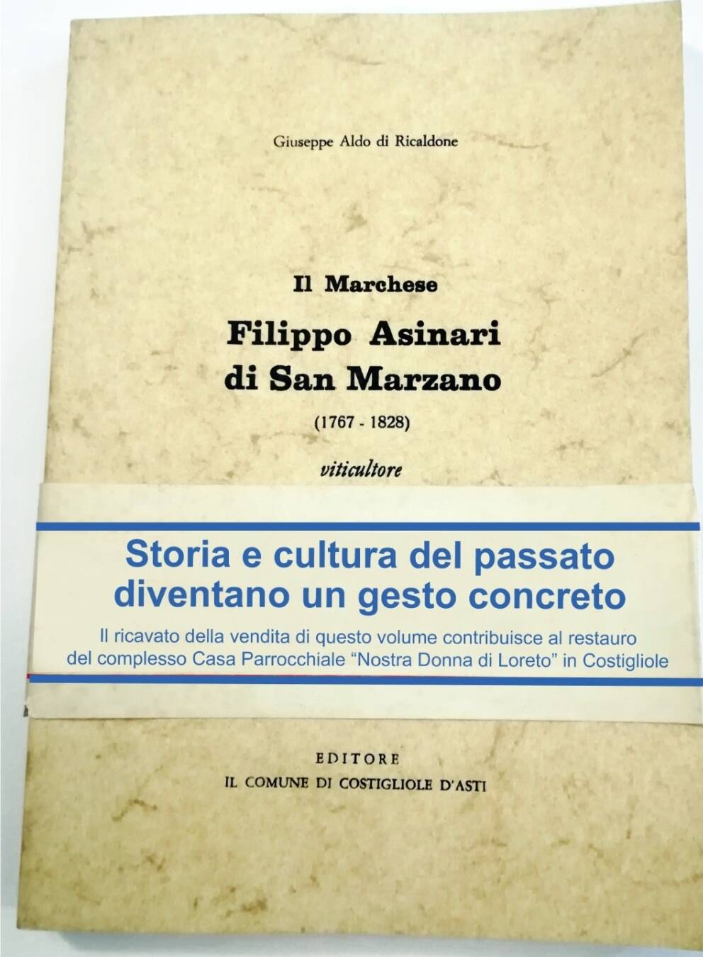 Un libro per il restauro della Casa Parrocchiale