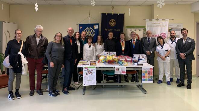 donazione rotary pediatria