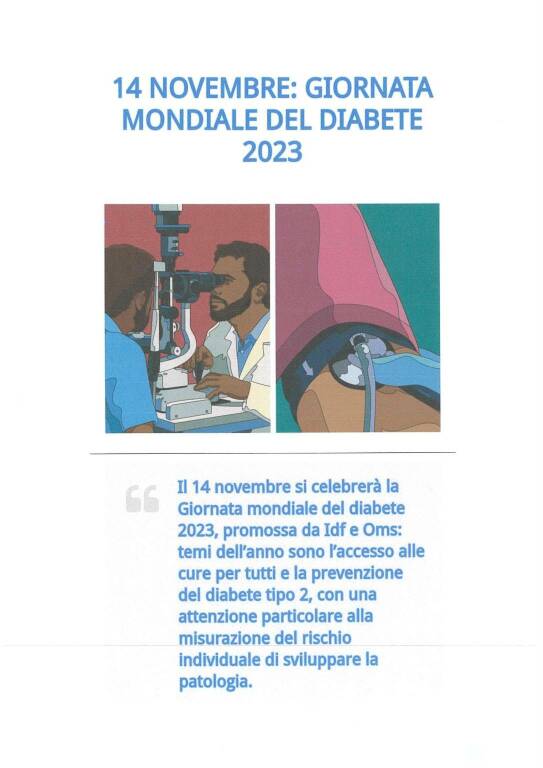 Giornata Mondiale del Diabete