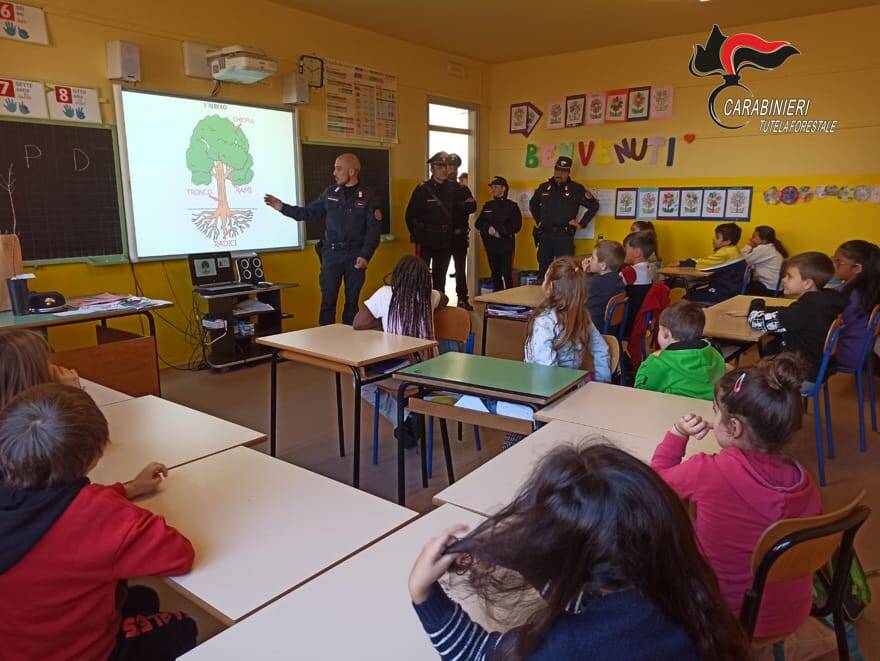 Giornata Nazionale dell’Albero carabinieri forestali