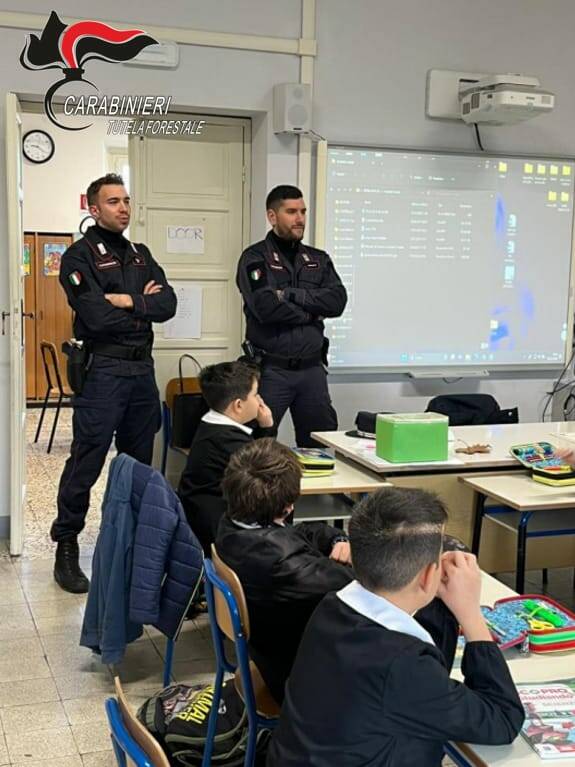 Giornata Nazionale dell’Albero carabinieri forestali