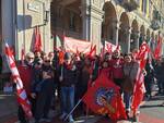 Manifestazione sindacati Alessandria