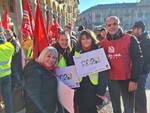 Manifestazione sindacati Alessandria