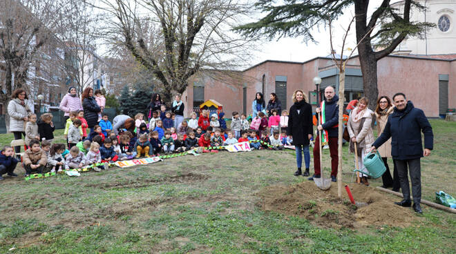 messa a dimora piante santa caterina foto da comune asti