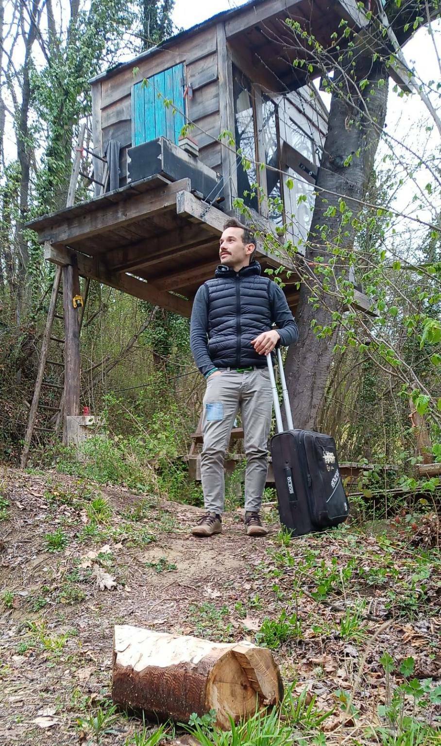 Dopo 5 anni in una casa sull'albero, Gabriele Ghio progetta la sua nuova  Treehouse 