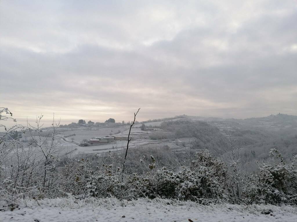 Neve in langa astigiana