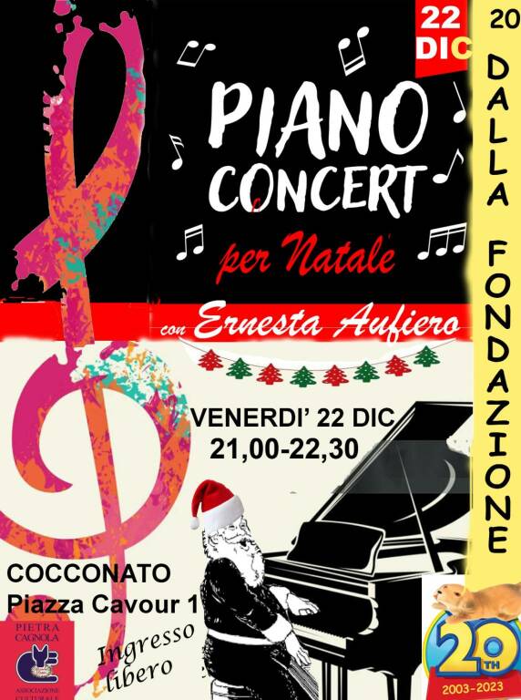 Piano concert per Natale