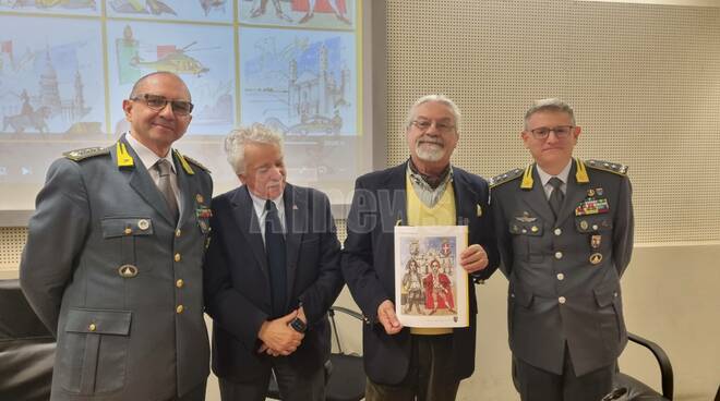 Presentazione calendario storico 2024 del Comando Regionale Piemonte -Valle d'Aosta della Guardia di Finanza