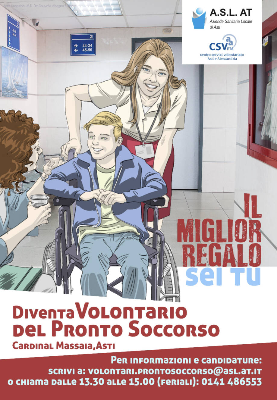 ricerca volontari asl at