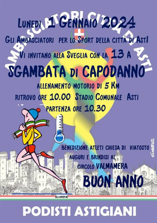 Sgambata di Capodanno e sgambata plogging