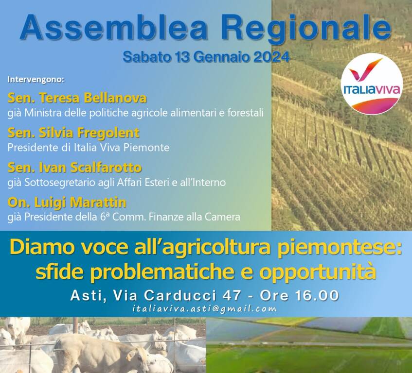 assemblea regionale di Italia Viva