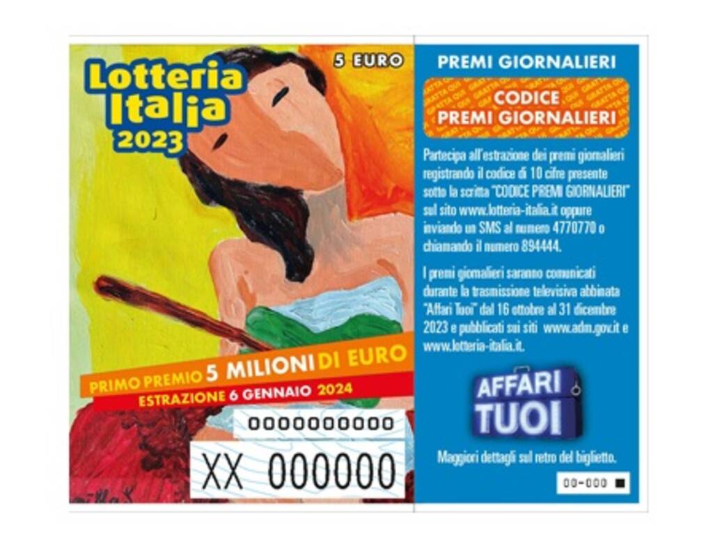 Estrazione biglietti Lotteria Italia