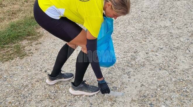 Plastica plogging