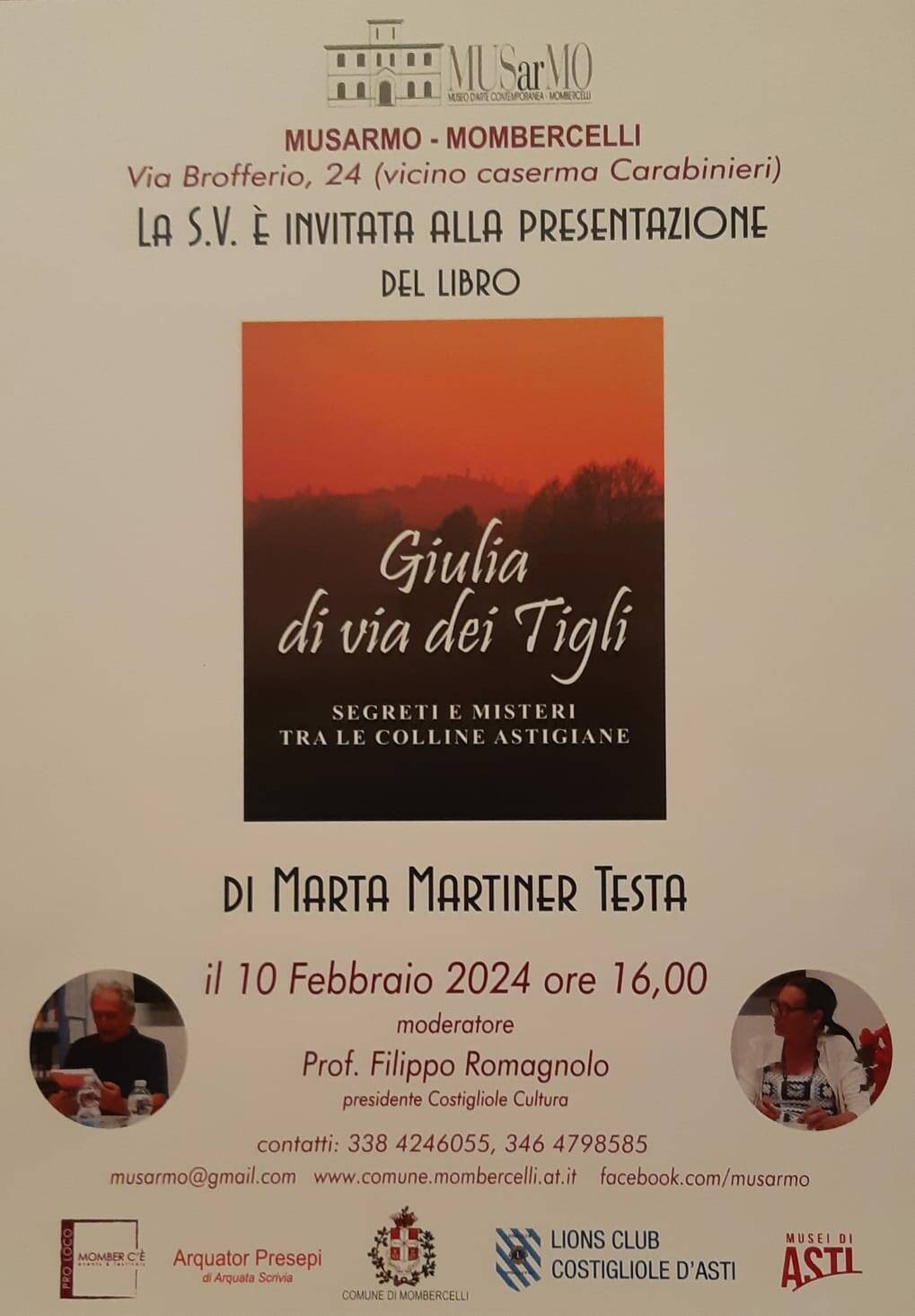 Marta Martiner Testa giulia di via dei tigli