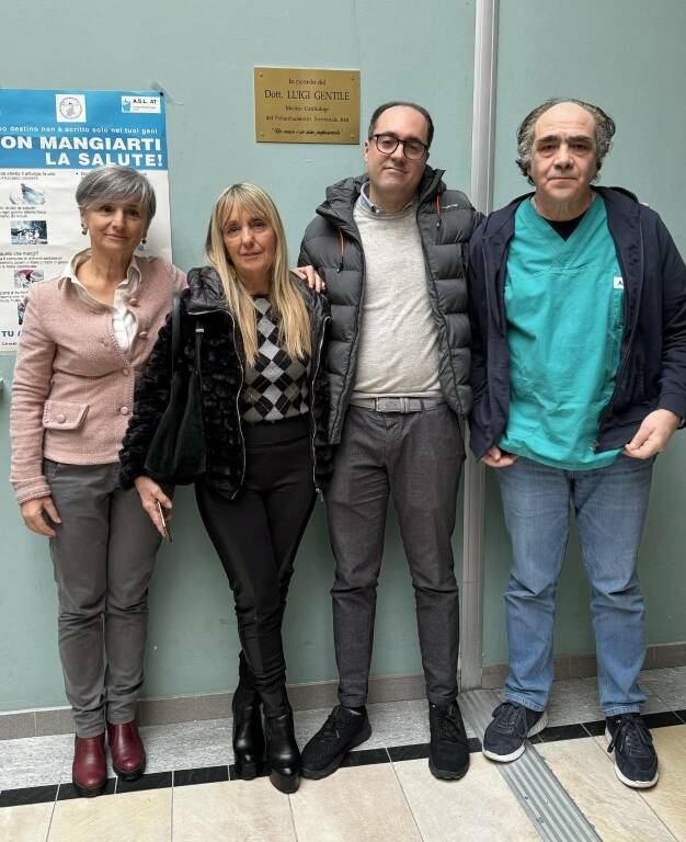 targa in memoria luigi gentile ospedale asti