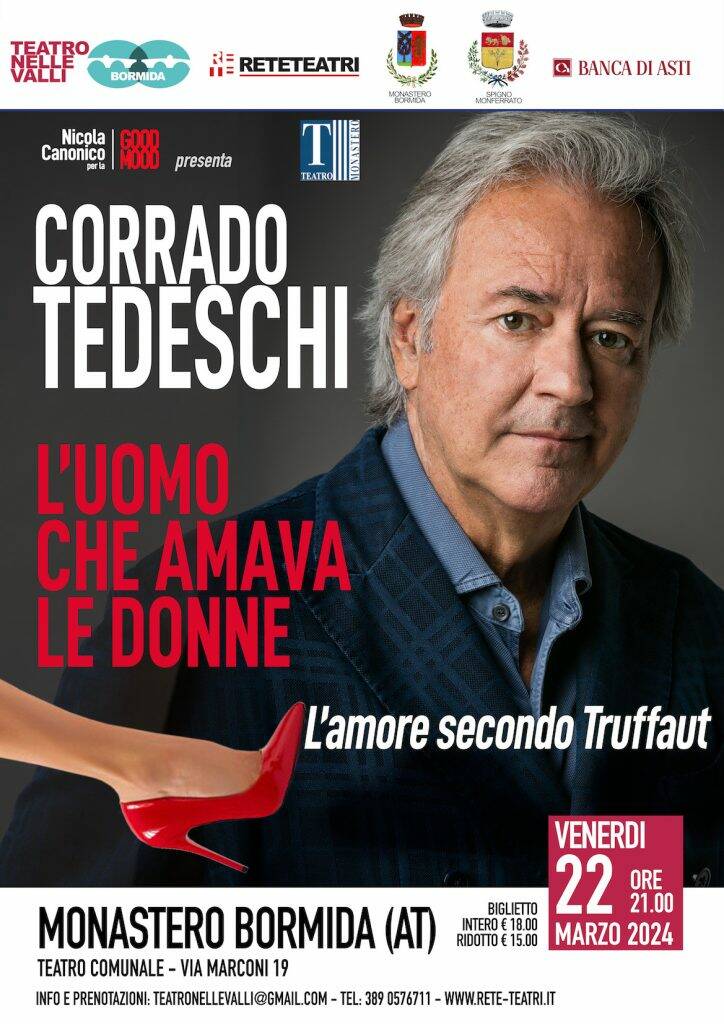 corrado tedeschi a monastero bormida