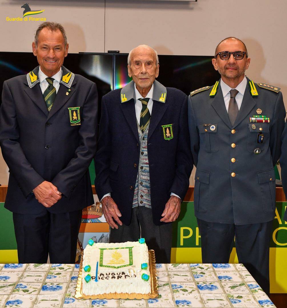 gdf asti Riccardo Assandri 95 compleanno 