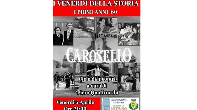  “I Venerdì della storia” anni 60