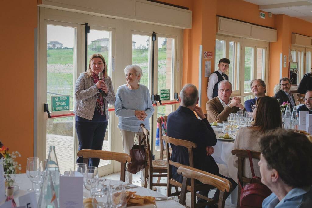 Pranzo conviviale per la Casa di riposo di Canelli alla Scuola Alberghiera di Agliano Terme