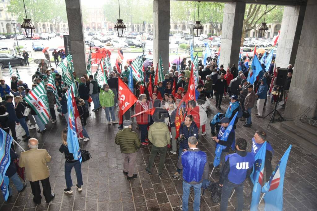 Manifestazione sindacati 1° maggio 2024 Asti