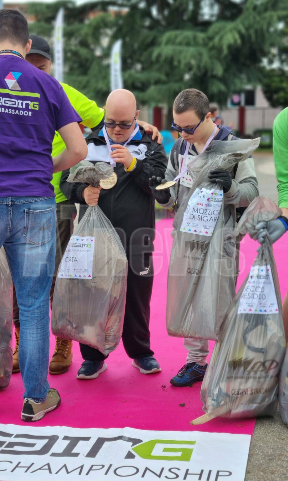 Campionato italiano a squadre di plogging ad Asti