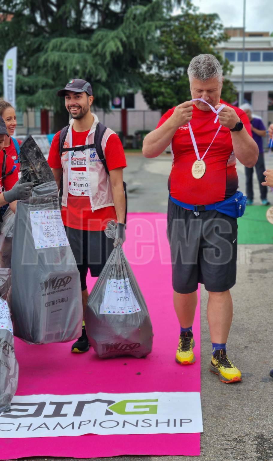 Campionato italiano a squadre di plogging ad Asti