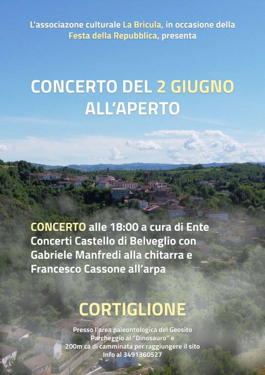 concerto 2 giugno cortiglione