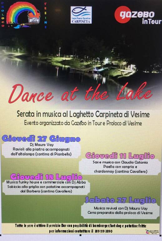 dance at the lake vesime