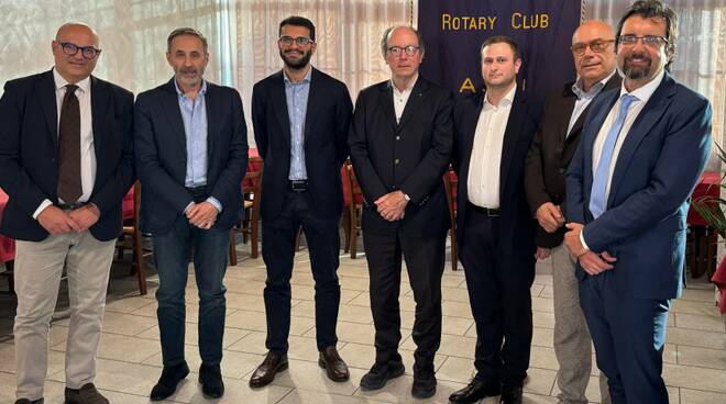 Federico Ghignone e Vittorio Pasta premiati rotary