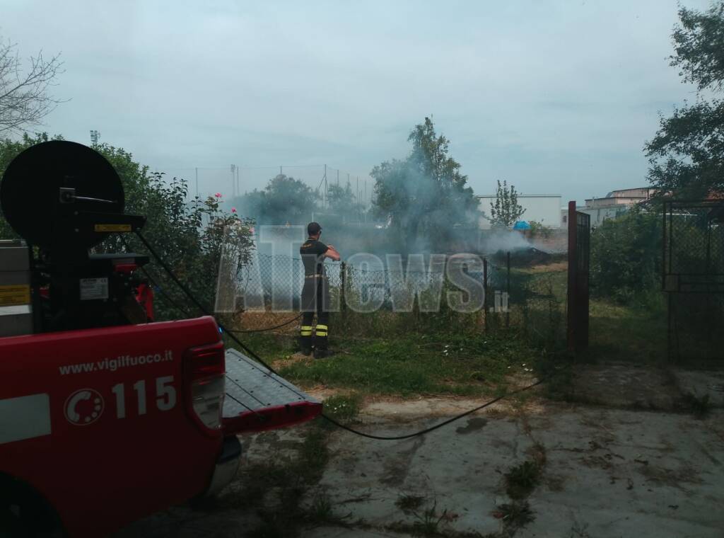 incendio castell'alfero