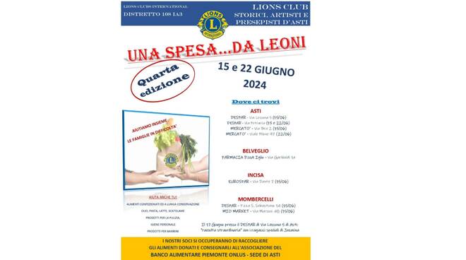 una spesa da leoni