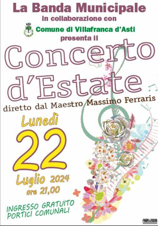 concerto d'estate villafranca