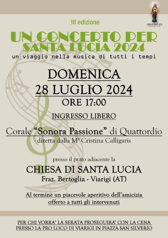 concerto santa lucia viarigi