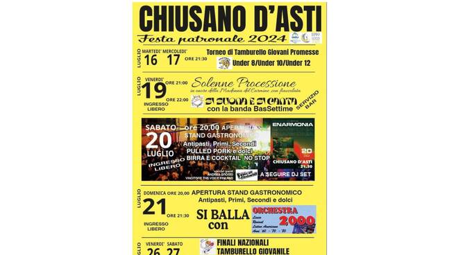 festa chiusano d'asti