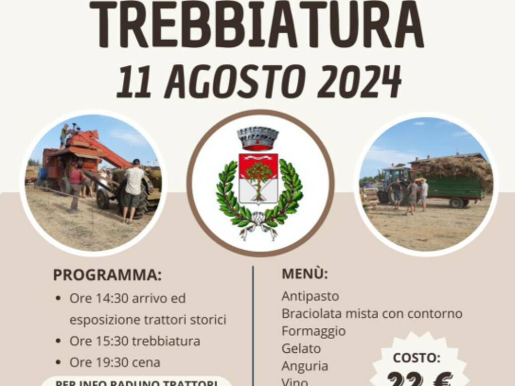 festa della trebbiatura san defendente castagnole lanze