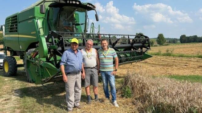 Italo Selce, Silvano Montiglio e il Segretario di Zona Moncalvo Silvano Larocca