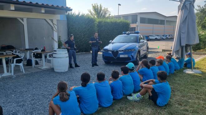 lezione legalità questura asti all'Orangym