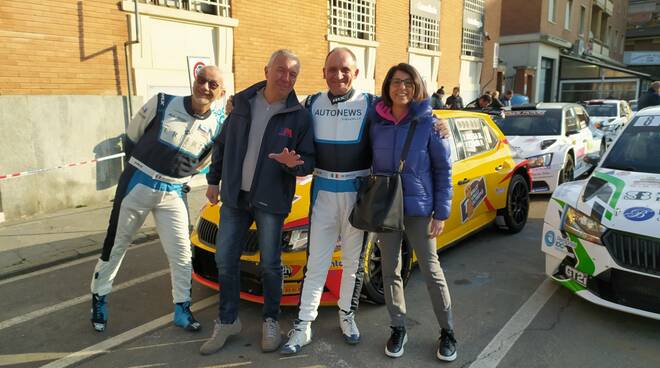 Moreno Voltan e Sonia Morabito al Rally Vigneti Monferrini con l'equipaggio Brega - Zanini