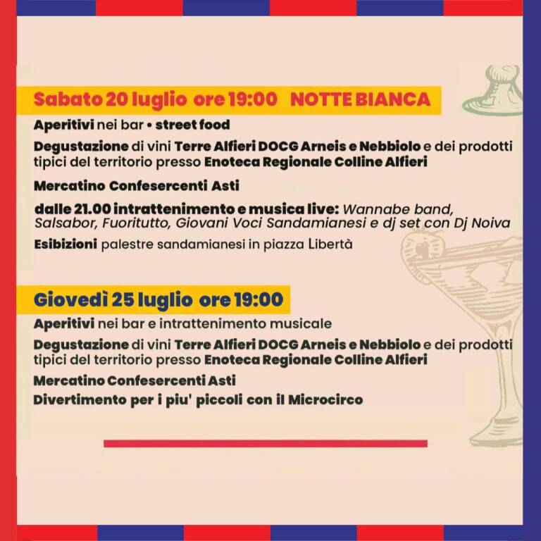 notte bianca e aperi to iu 2024