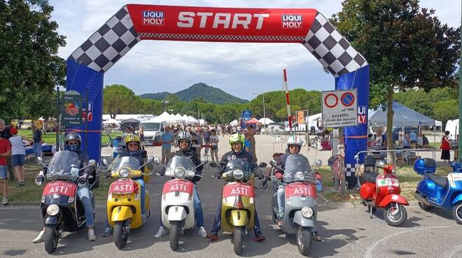 vespa club asti al European Vespisti Week 2024