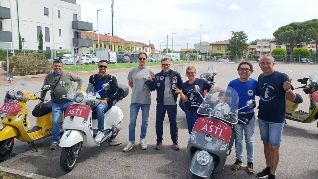 vespa club asti al European Vespisti Week 2024