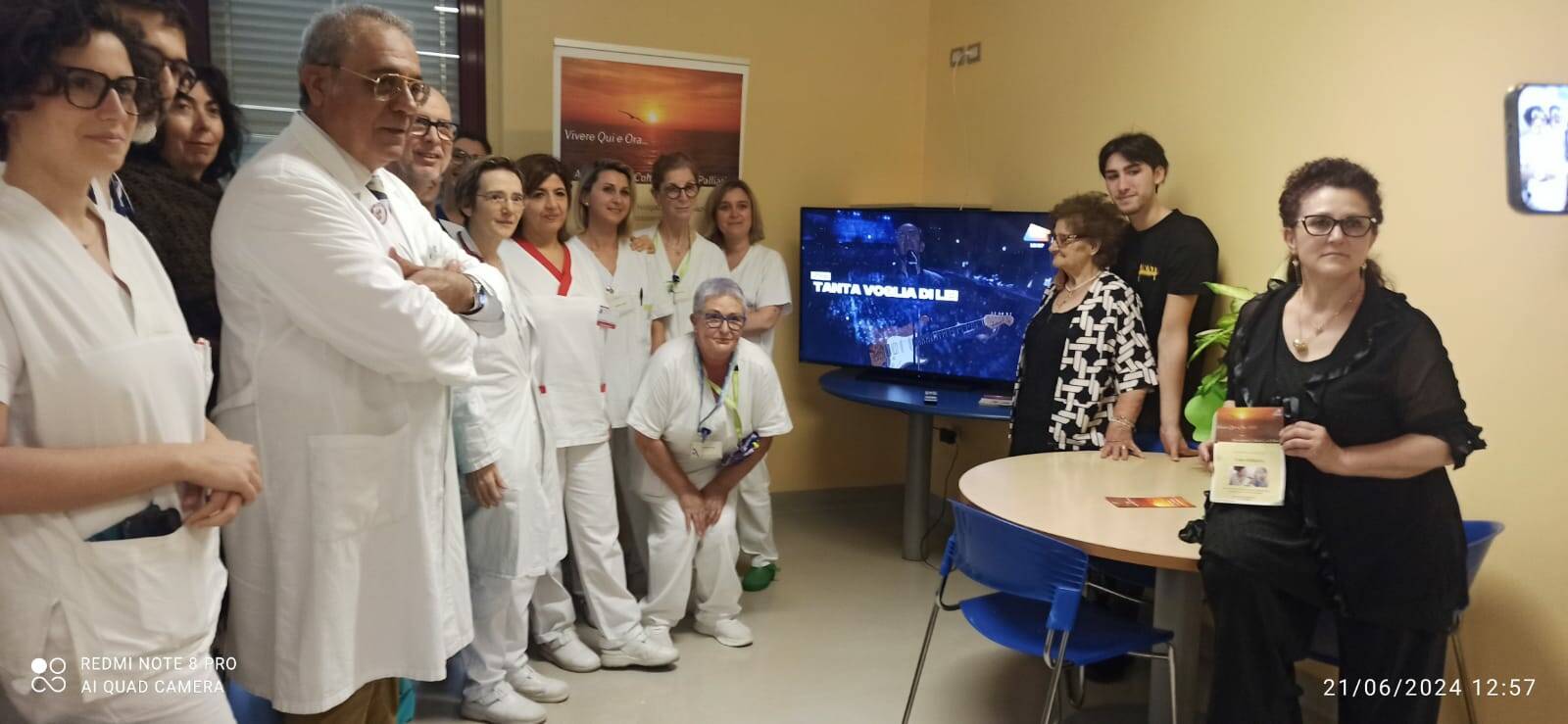 Vivere Qui e Ora ODV donazione tv geriatria asti