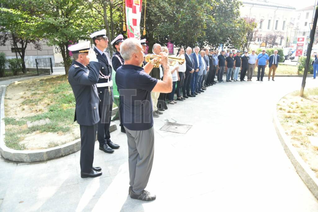 Asti, Commemorazione della strage di Bologna in memoria dell'astigiano Mauro Alganon foto Virga