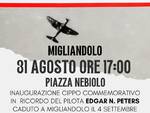 cerimonia 80º anniversario della caduta dell’aereo americano di Edgar N. Peters