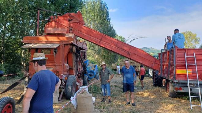 festa della trebbiatura San Defendente di Castagnole delle Lanze